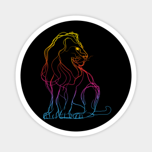 Doodlelion Magnet